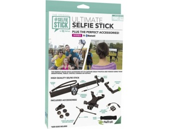 60% off Retrak Ultimate Selfie Stick Kit - Black