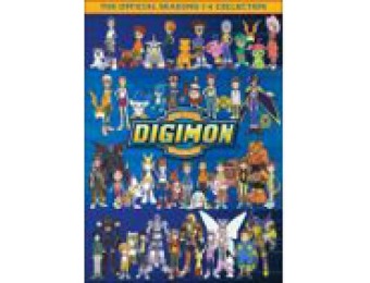64% off Digimon Collection Seasons 1-4 (32pc) DVD Boxed Set