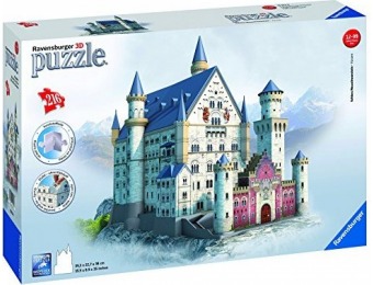66% off Ravensburger Neuschwanstein 3D Puzzle (216-Pc)