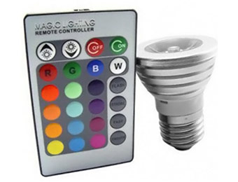 $44 off Fusion LED Light Bulb with Remote Control
