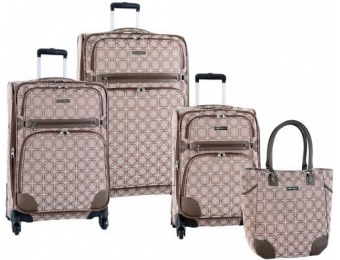 85% off Nine West Luggage Element 9 4Pc Expandable Luggage Set