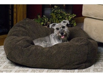 77% off K&H Cuddle Cube Dog Bed in Mocha