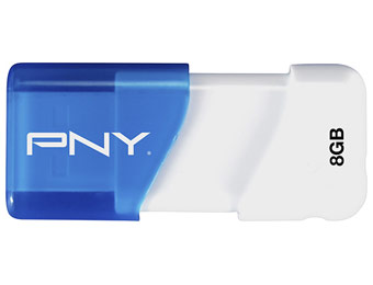 72% off PNY Compact Attaché 8GB USB Flash Drive