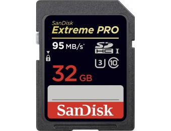 $152 off Sandisk Extreme Pro 32GB SDHC Memory Card