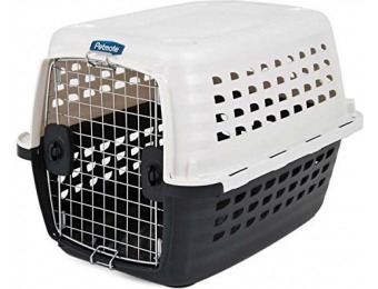50% off Petmate 41031 Compass Plastic Pets Kennel with Chrome Door