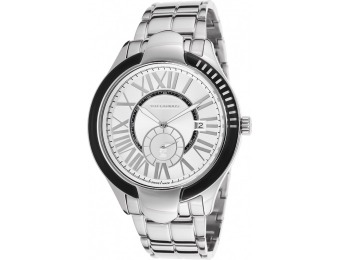94% off Ted Lapidus Men's Stainless Steel Silver-Tone Dial Watch