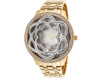 94% off Ted Lapidus Women's Stainless Steel MOP Dial Watch