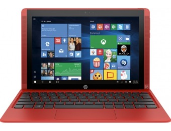 $100 off Hp Pavilion X2 10.1" Tablet 32GB With Keyboard, Sunset Red