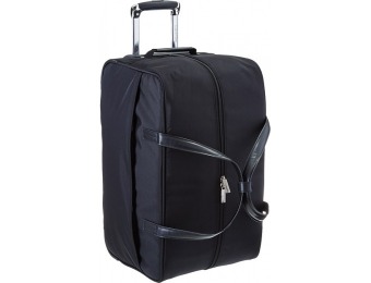75% off Calvin Klein Greenwich 2.0 22 Wheeled Duffel (Black) Luggage