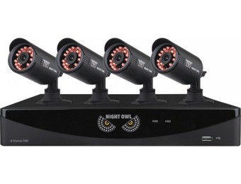$100 off Night Owl Refurbished 8-channel DVR Surveillance System