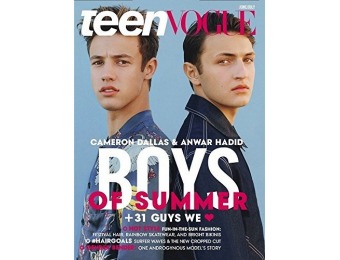 93% off Teen Vogue Magazine - 1 year auto-renewal