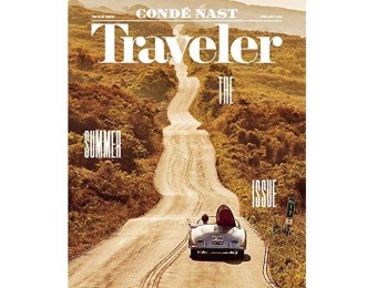 91% off Condé Nast Traveler Print Access - 12 months auto-renewal