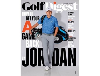 90% off Golf Digest Print Access - 12 months auto-renewal