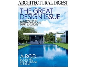 81% off Architectural Digest Print Access - 5 months auto-renewal
