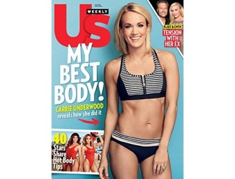92% off Us Weekly Magazine - 12 issues / 3 months auto-renewal