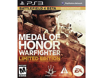 50% off Medal of Honor: Warfighter Limited Edition (Playstation 3)