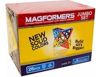 40% off Magformers Jumbo Set (26-pieces)