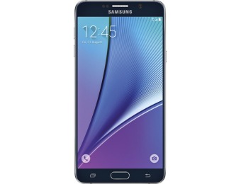 $349 off Samsung Galaxy Note 5 - Black Sapphire (Verizon Wireless)