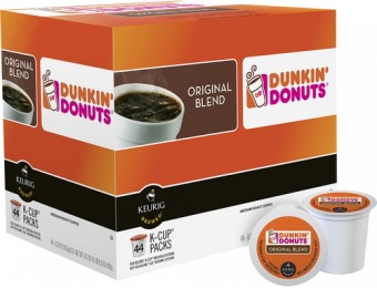 $12 off Keurig Dunkin' Donuts Original Blend K-cups (44-pack)