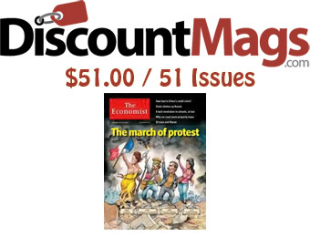 $128 off 51 Issues The Economist Magazine