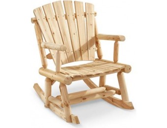 $49 off CASTLECREEK Oversized Adirondack Rocking Chair