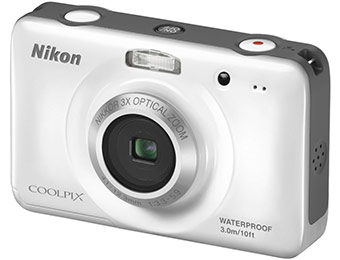 20% off Nikon CoolPix S30 10.1 MP Digital Camera w/ 3x Nikkor Lens
