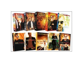 64% off CSI: Miami: Complete Series Pack DVD