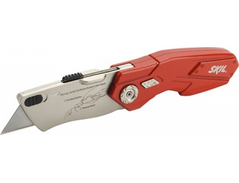 40% off Skil Retractable Folding Utility Knife - Red