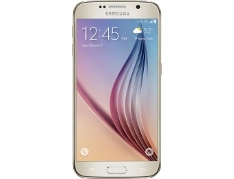 99% off Samsung Galaxy S6 32GB Memory Cell Phone - Gold (sprint)