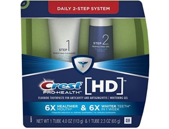 44% off Crest Pro-Health HD Daily Two-Step Toothpaste System