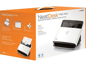 Extra $120 off NeatDesk 3356 Desktop Scanner for Mac (Refurb)