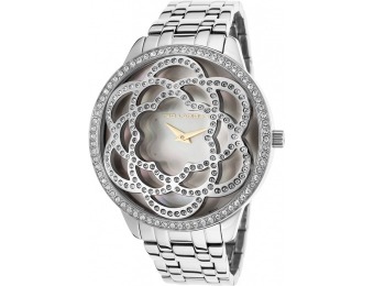 95% off Ted Lapidus Women's White MOP Dial Watch