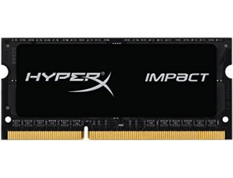 47% off Kingston HyperX Impact Black 4GB 1600MHz Laptop Memory