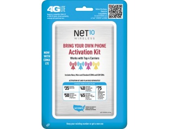 90% off Net10 Sim Card Kit For Unlocked GSM And CDMA Phones