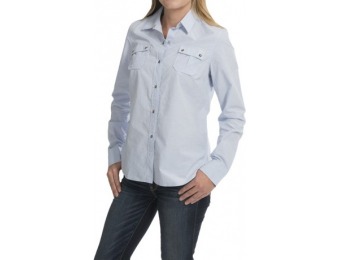 83% off Barbour Blazey Cotton Shirt - Long Sleeve (For Women)