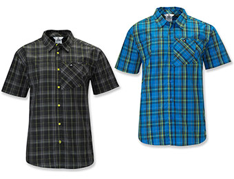 51% off Salomon Checks Men's Short sleeve Shirt (3 colors)