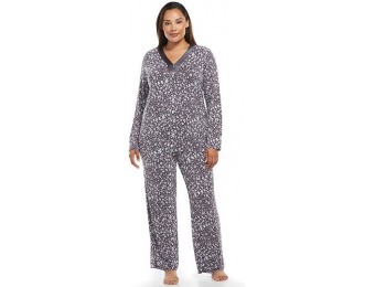 70% off Women's Apt. 9 Satin-Trim Pajama Set