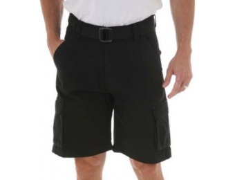 75% off Wrangler Tampa Cargo Shorts - Black