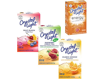 Extra 19% off Crystal Light Drink Mix Value Bundle (Pick 4 Flavors)