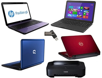 20% off Ultimate Laptop Bundle: Laptop, Case, Flash Drive, Printer