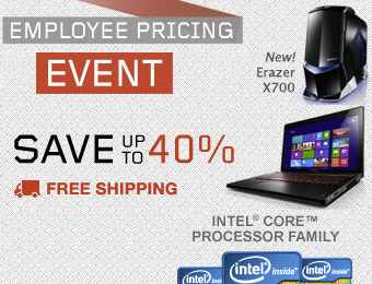 Lenovo Employee Pricing Event - Save up to 40%