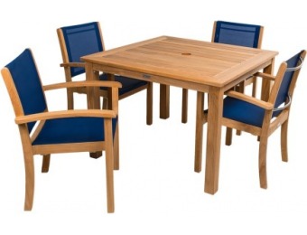 $3,631 off Three Birds Casual Newport Square Dining Table Set