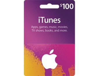 10% off Apple $100 Itunes Gift Card