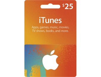 10% off Apple $25 Itunes Gift Card
