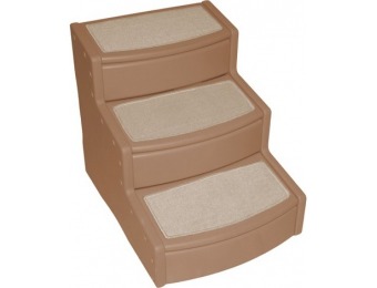 69% off Pet Gear Easy Steps III Extra-Wide Pet Stair, Tan