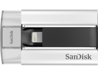 $30 off Sandisk iXpand 32gb Usb 2.0/Lightning Flash Drive