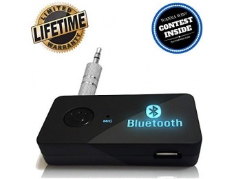 69% off Wireless Bluetooth Audio Receiver By Play The Prize