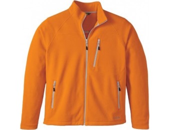 57% off Cabela's Men's Fleece Jacket - Sunset Orange