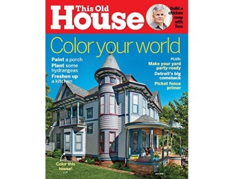 90% off This Old House Magazine - 1 year auto-renewal