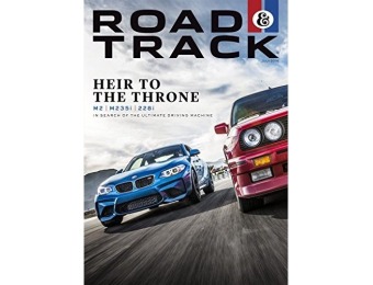 92% off Road & Track Magazine - 12 months auto-renewal